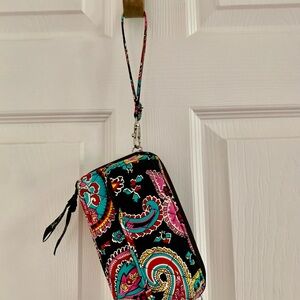 Vera Bradley Women's All In One Paisley Wristlet